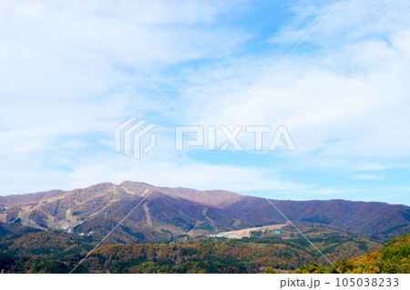岐阜県郡上市高鷲町_ひるがの高原SA下りから西側風景7_2022 105038233