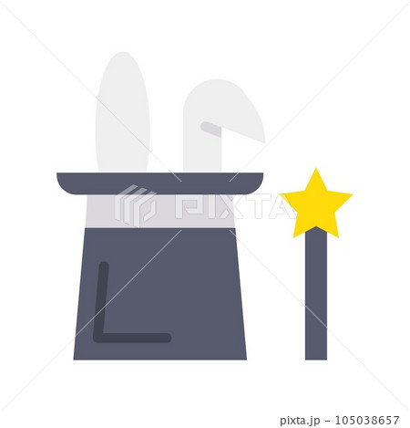 Magic Show Icon Image. 105038657