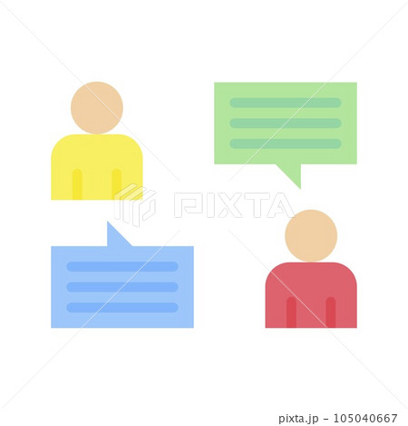 Business Dialogue Icon Image. 105040667