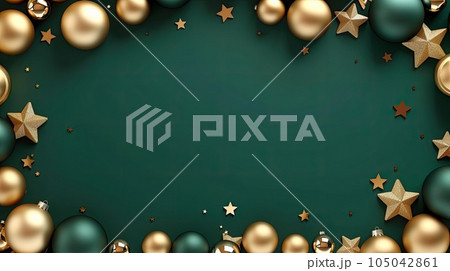 Christmas Holiday Background. Illustration AI Generative 105042861