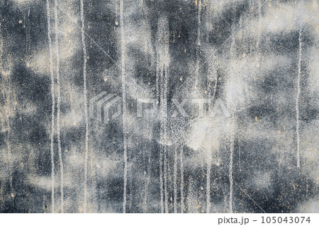 Gray background of a roughly colored metal sheet.Dirty gray background 105043074