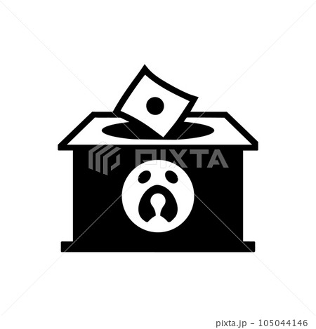 Pet charity donation icon Pet charity donation icon 105044146
