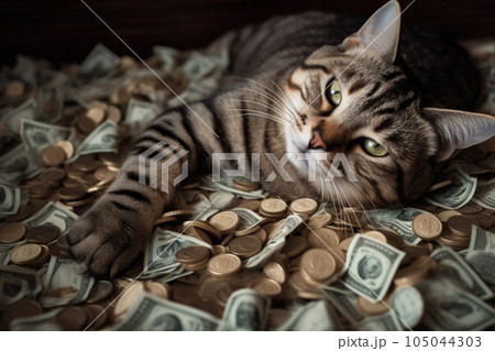 金持ち猫 105044303