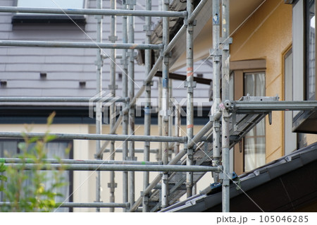 外壁修理の足場 105046285