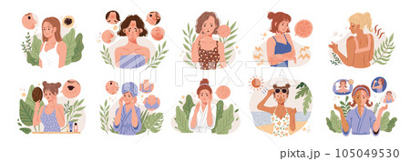 Skin conditions and problems set 105049530