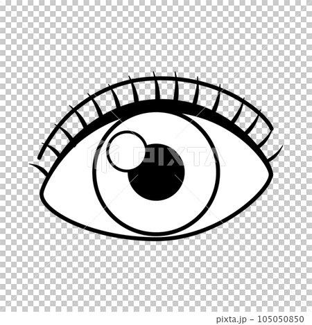 Symbol black logo, Eye, eye illustration, logo, human Eye, black png