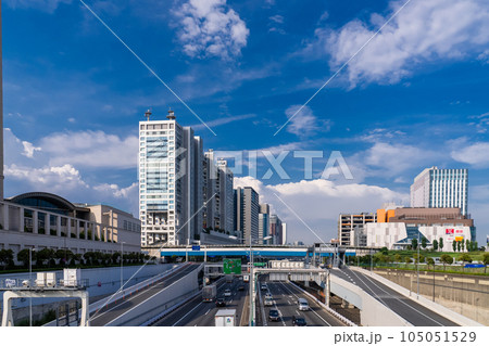 《東京都》首都高速湾岸線・お台場エリア 105051529