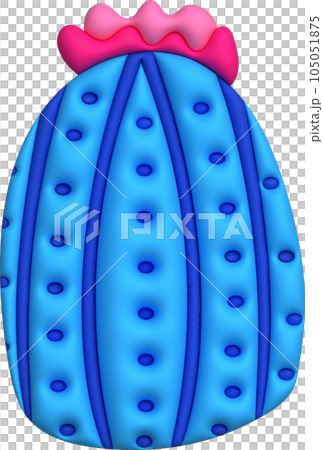 3d illustration, cactus and aloe vera desert thorn plant cactus and tropical house plants. 3d illustration, cactus and aloe vera desert thorn plant cactus and tropical house plants. 105051875