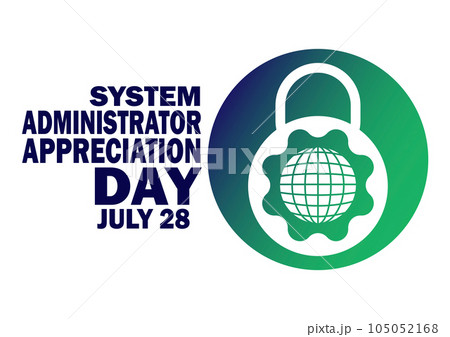System Administrator Appreciation Day Vector illustration 105052168