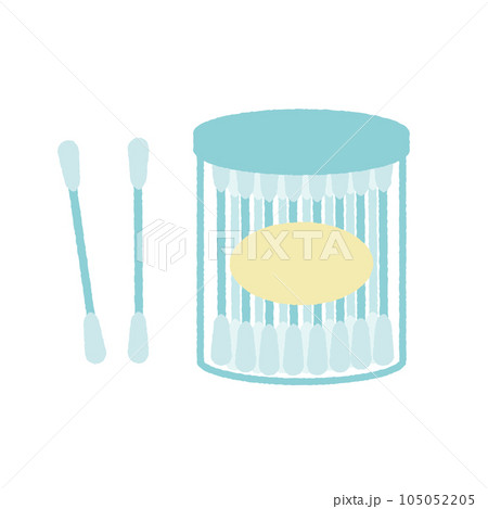 綿棒ケース 綿棒のイラスト素材 綿棒ケース 綿棒のイラスト素材 105052205