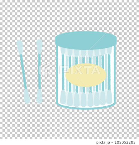 綿棒ケース 綿棒のイラスト素材 綿棒ケース 綿棒のイラスト素材 105052205
