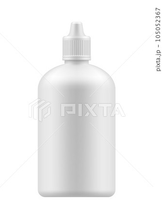 Vector blank bottle with cap. Vector blank bottle with cap. 105052367