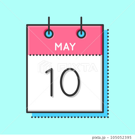 May Calendar Icon 105052395