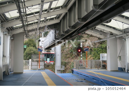 Kamakura-Enoshima Shonan Monorail in Kanagawa, Japan. February 14, 2022 105052464