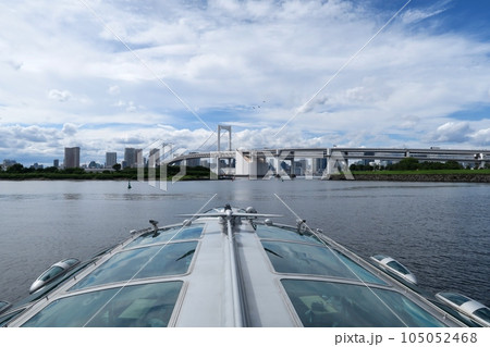 The view from Hotaluna by Tokyo Cruise heading for Sumida River in Tokyo, Japan. June 20, 2021 105052468