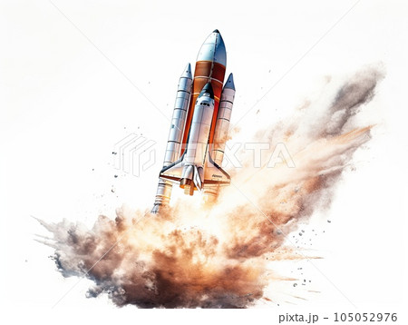 How to draw a rocket ship - YouTube