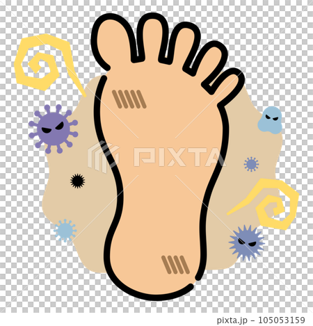 腳不衛生 105053159