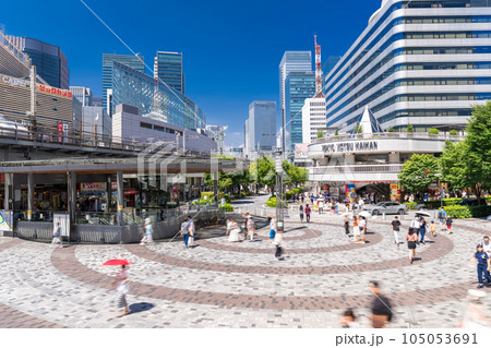 《東京都》有楽町駅前・都市風景 105053691