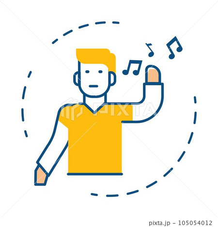 Bad hearing rehabilitation and treatment, prosthetics and otorhinolaryngology isolated icon Bad hearing rehabilitation and treatment, prosthetics and otorhinolaryngology isolated icon 105054012