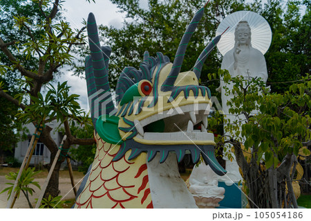 Buddhist temple complex.   105054186