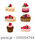ケーキセット イチゴ 105054744