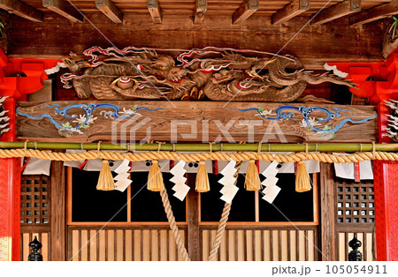 上州三嶋神社  群馬県邑楽郡明和町 105054911