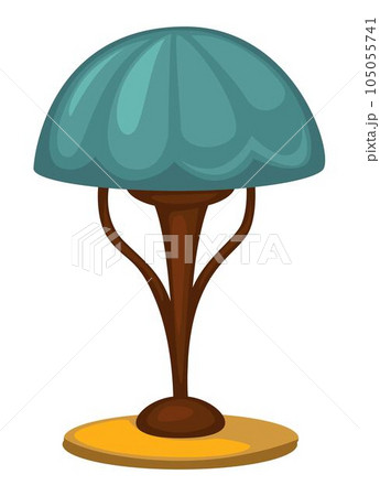 Lamp or house light isolated interior design object Lamp or house light isolated interior design object 105055741