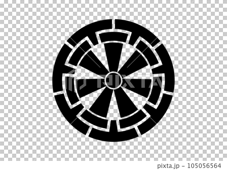 七つ割源氏車 105056564