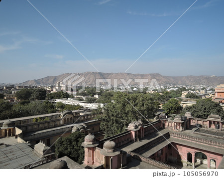 One of the most wonderful sights in Jaipur is the beautiful Jal Mahal or Lake Palace. The light, sand coloured stone walls and the deep blue of the water 105056970