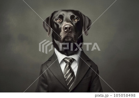 犬のビジネスマン「AI生成画像」 105058498