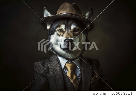 犬のビジネスマン「AI生成画像」 犬のビジネスマン「AI生成画像」 105058511