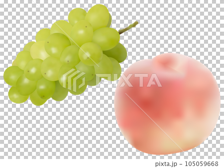 "Grape" Shine Muscat and "Peach" 105059668