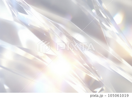 プリズムライトレインボーオーバーレイ陽光キラキラ背景 105061019