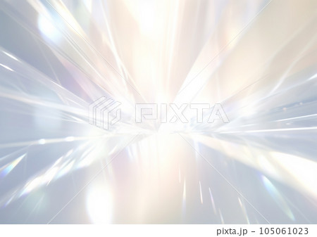 プリズムライトレインボーオーバーレイ陽光キラキラ背景 105061023