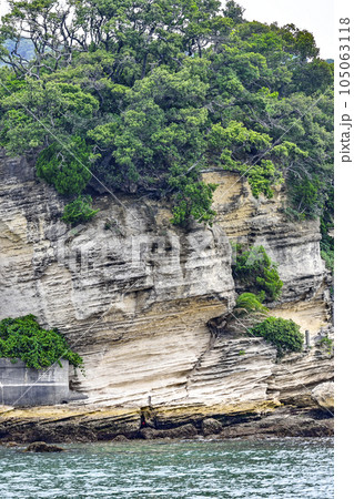 遊覧船から見る須崎弁天島 105063118