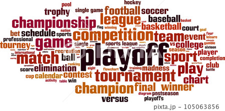 Playoff word cloud Playoff word cloud 105063856