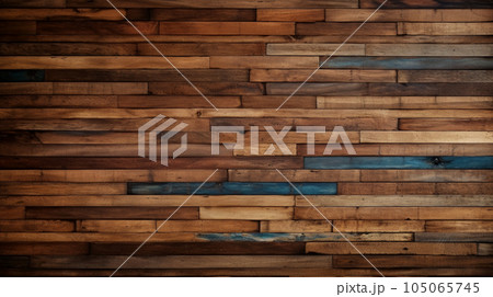 木材の背景のデザイン。木の質感。抽象的な背景。 105065745