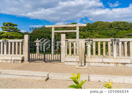 大阪府堺市　履中天皇　百舌鳥耳原南陵 105066834