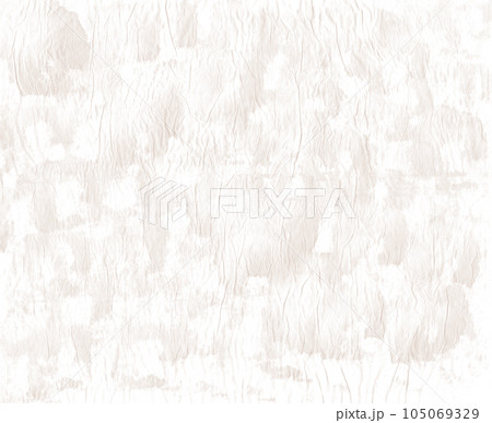 しわのテクスチャ加工を施した壁紙　ベージュ色の地味でシンプルな背景 105069329