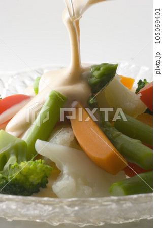 温野菜のサラダ 温野菜のサラダ 105069401