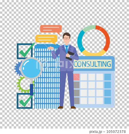 Consultant man 105072378