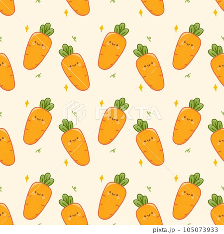 seamless pattern with carrots seamless pattern with carrots 105073933