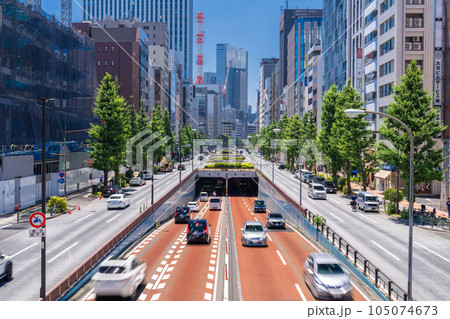 《東京都》東京交通イメージ・昭和通り 105074673