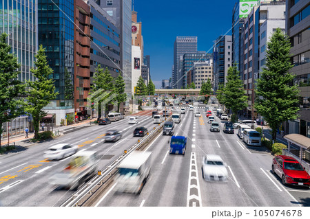 《東京都》東京交通イメージ・昭和通り 《東京都》東京交通イメージ・昭和通り 105074678