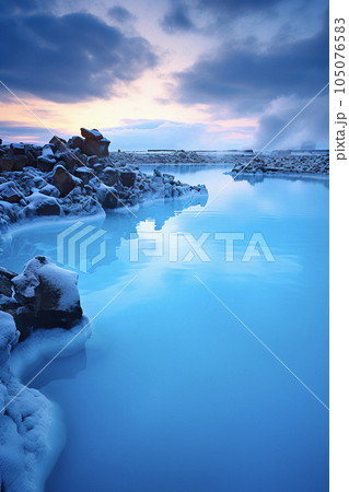 The Enchanting Beauty of Iceland's Blue Lagoon: A Geothermal Oasis The Enchanting Beauty of Iceland's Blue Lagoon: A Geothermal Oasis 105076583