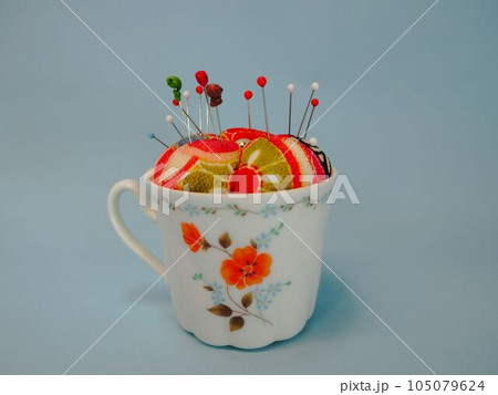 コーヒーカップの針山4 105079624