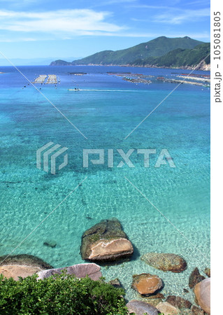 青く澄んだ柏島の海　（幡多郡　大月町） 105081805