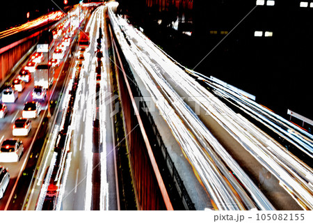 夜車の光跡 夜車の光跡 105082155