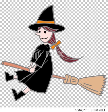 witch on a broom witch on a broom 105083011