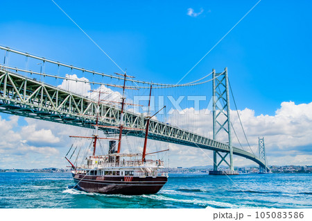 明石海峡大橋 明石海峡大橋 105083586